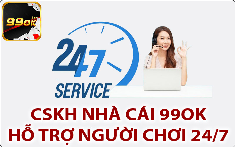 Đội ngũ nhân viên hỗ trợ tại nhà cái 99OK hoạt động 24/7